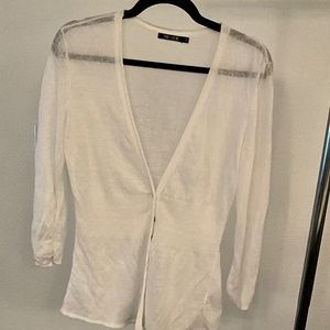 Nic & Zoe cardigan White Size M